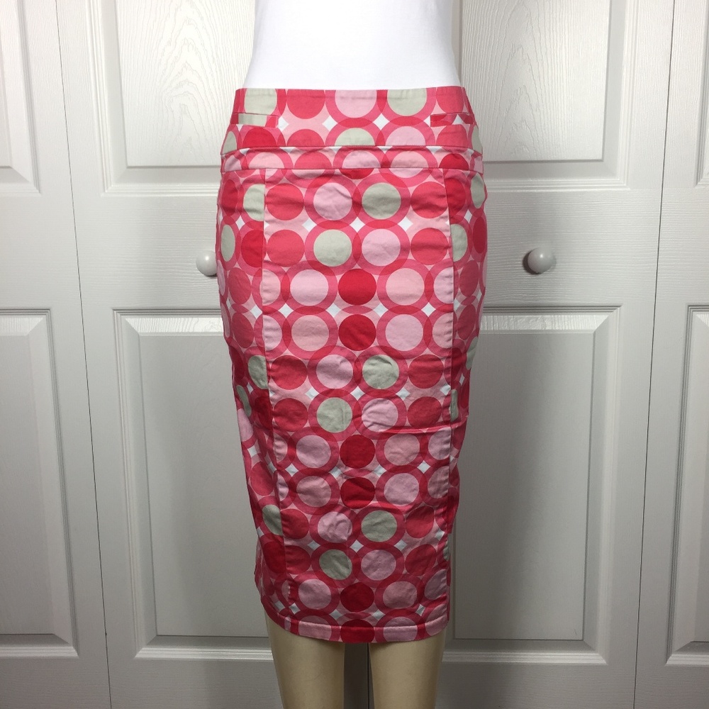 🌸 LIKE NEW - Colorful Geo Print Pencil Skirt 🌺